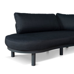Outdoor Corner Sofa | Royal Dark Grey | Myka Home