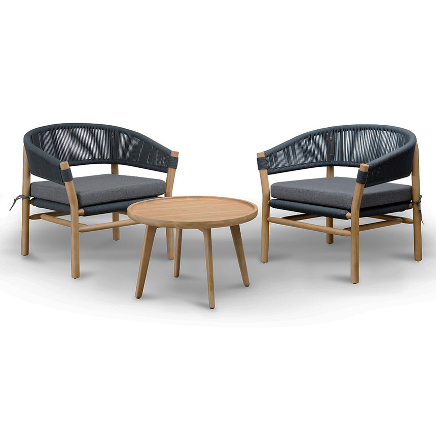 3pcs Outdoor Lounge Set | Myka Home