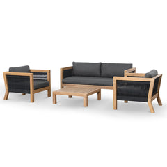 4pcs Outdoor Lounge Set | Myka Home