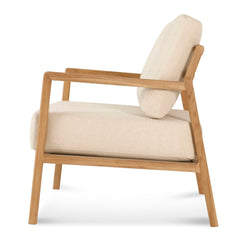 Fabric Armchair | Dawn Beige | Myka Home