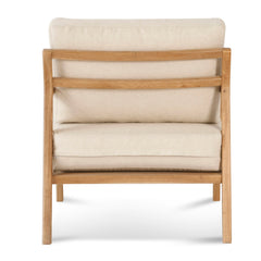 Fabric Armchair | Dawn Beige | Myka Home