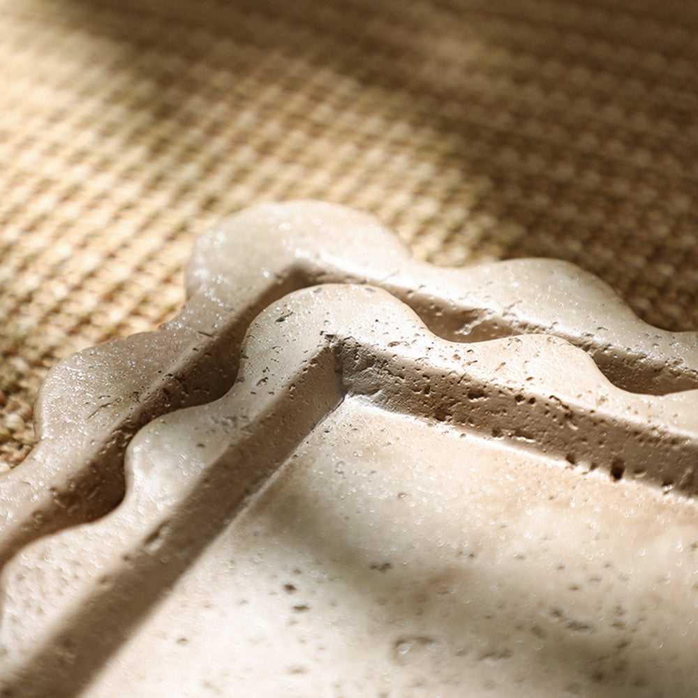 Wavy Edge Plate A | Myka Home - View 4