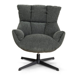 Swivel Armchair | Dark Fern Green | Myka Home