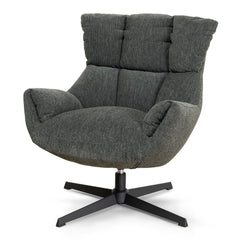 Swivel Armchair | Dark Fern Green | Myka Home
