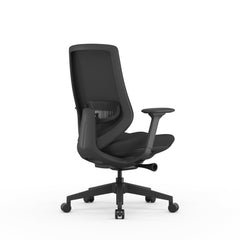 Mesh Office Chair | Full Black | Myka Home