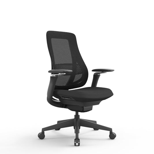 Mesh Office Chair | Full Black | Myka Home