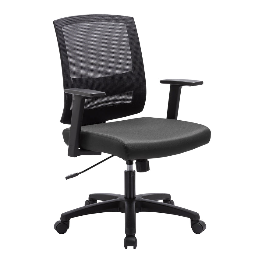 Mesh Ergonomic Office Chair | Black | Myka Home