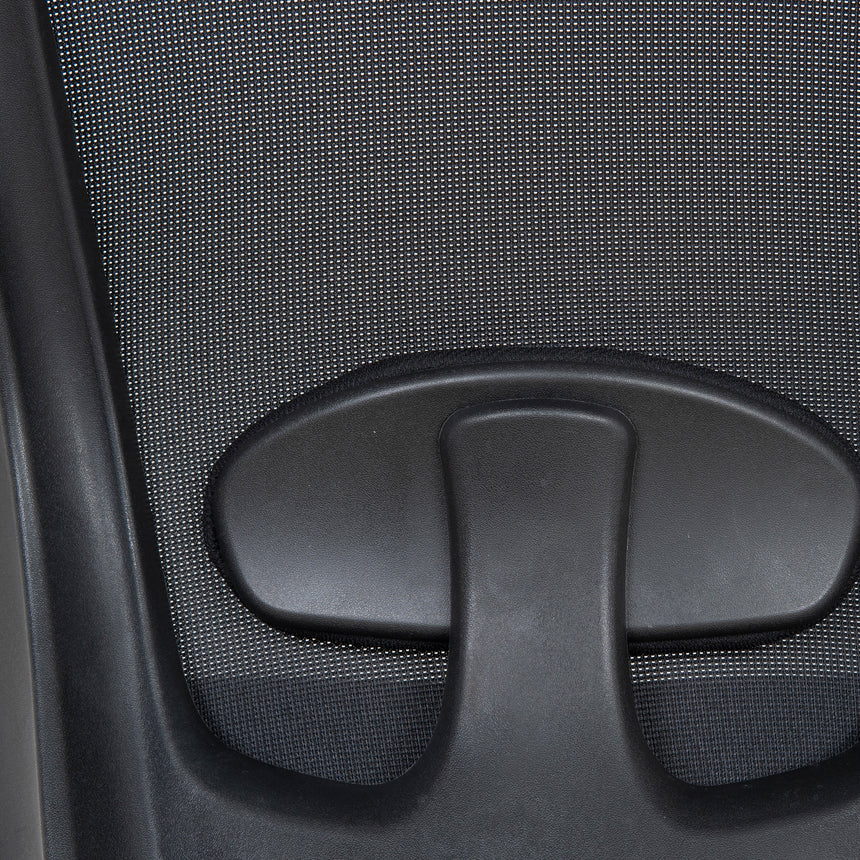 Office Chair | Full Black | Myka Home - View 11