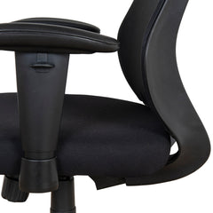 COC6198-LF Office Chair - Full Black