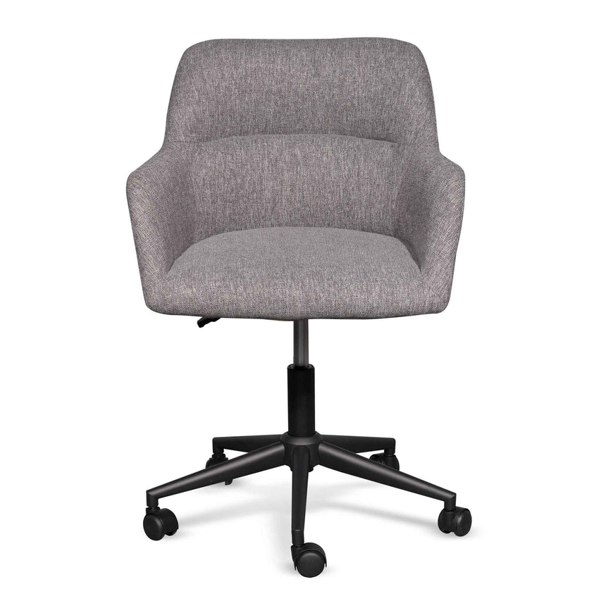 Fabric Office Chair | Lead Grey | Myka Home - View 3