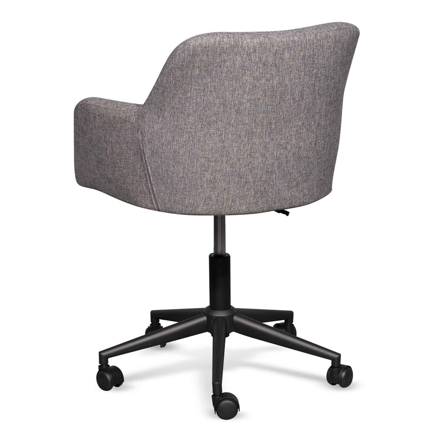 Fabric Office Chair | Lead Grey | Myka Home - View 4