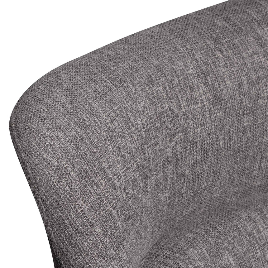 Fabric Office Chair | Lead Grey | Myka Home - View 10