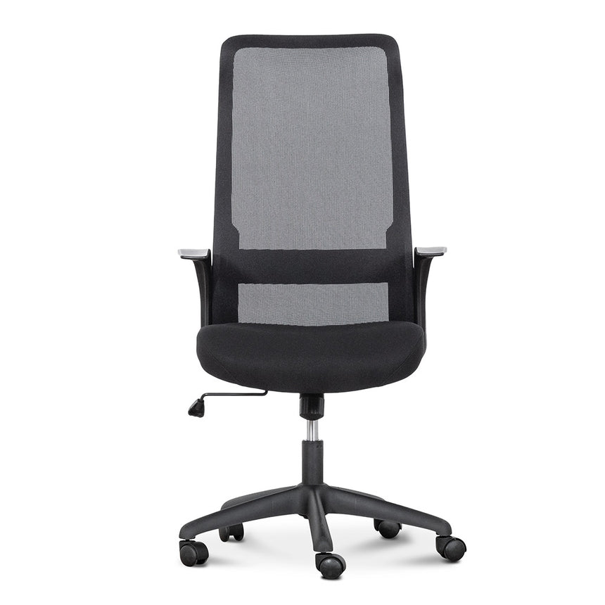 Mesh Office Chair | Black | Myka Home - View 2