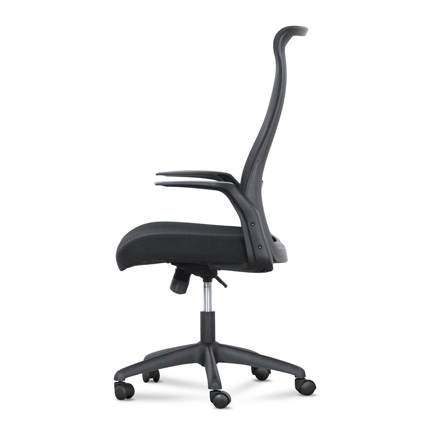 Mesh Office Chair | Black | Myka Home - View 3