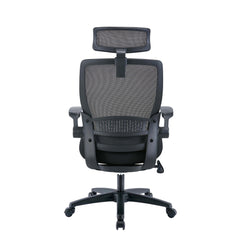 Mesh Ergonomic Office Chair | Black | Myka Home