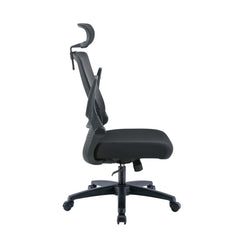 Mesh Ergonomic Office Chair | Black | Myka Home