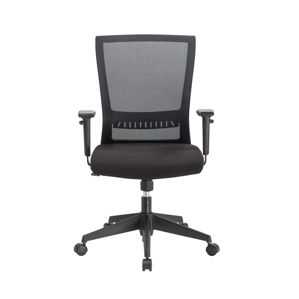 Mesh Ergonomic Office Chair | Black | Myka Home - View 2
