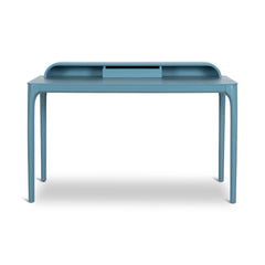 Wooden Home Office Desk | Light Blue | Myka Home