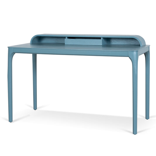 Wooden Home Office Desk | Light Blue | Myka Home