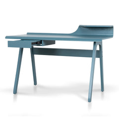 Wooden Home Office Desk | Light Blue | Myka Home