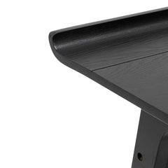 COF6225-DR Wooden Home Office Desk - Black
