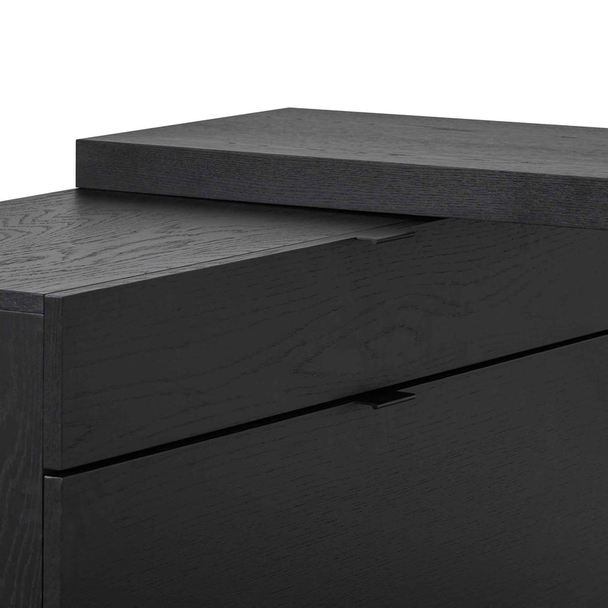 Extendable Home Office Desk | Black | Myka Home - View 5