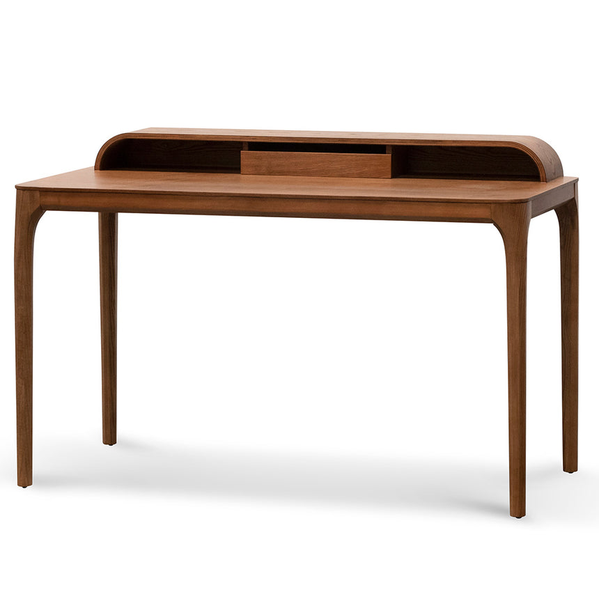 Wooden Home Office Desk | Walnut | Myka Home
