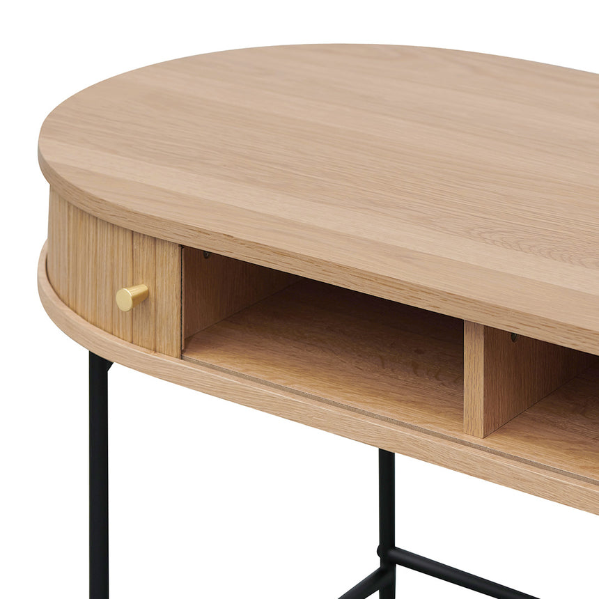 1.2m Home Office Desk | Natural | Myka Home - View 6