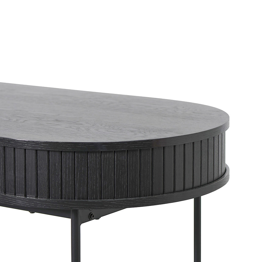 1.2m Home Office Desk | Full Black | Myka Home - View 7