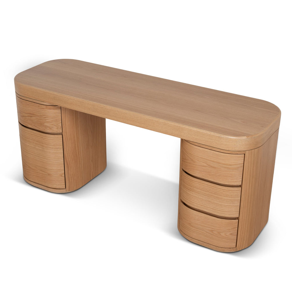 1.7m Office Desk | Natural Oak | Myka Home - View 4
