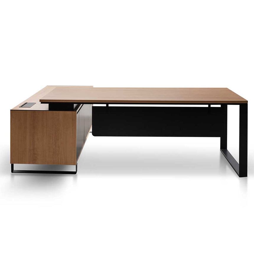 Ex Display - COT6543-SN 2.3m Right Return Office Desk - Natural - View 4