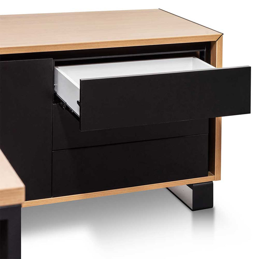 Ex Display - COT6543-SN 2.3m Right Return Office Desk - Natural - View 11
