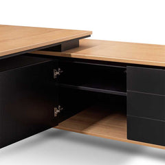 Ex Display - COT6543-SN 2.3m Right Return Office Desk - Natural