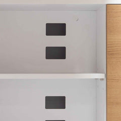 COT6547-SN 160cm Right Return Executive Office Desk - Natural