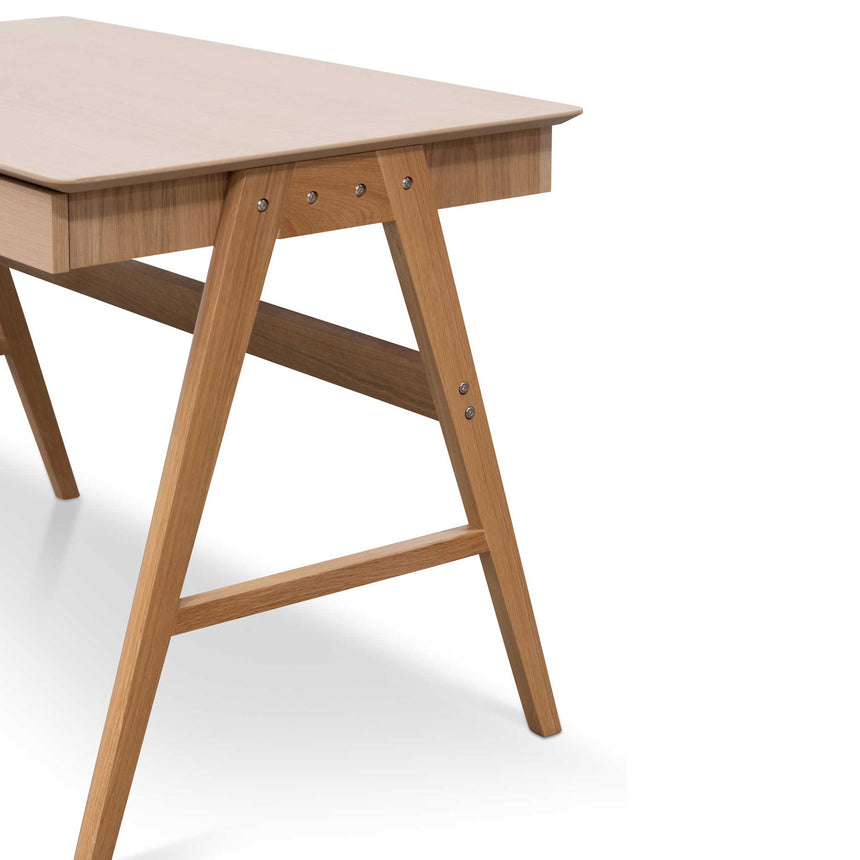 1.2m Wooden Office Desk | Natural | Myka Home - View 6