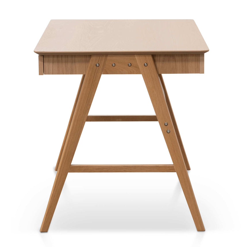 1.2m Wooden Office Desk | Natural | Myka Home - View 7