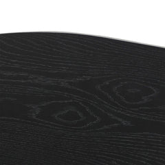 1.6m Office Desk | Black Oak | Myka Home