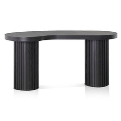 1.6m Office Desk | Black Oak | Myka Home