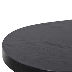 1.6m Office Desk | Black Oak | Myka Home