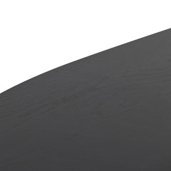 1.6m Office Desk | Black Oak | Myka Home