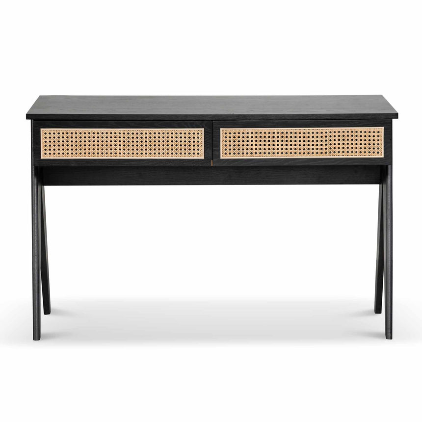 1.2m Home Office Desk | Full Black | Myka Home - View 4