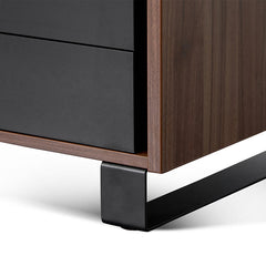 COT8350-SN 2.3m Right Return Office Desk - Walnut