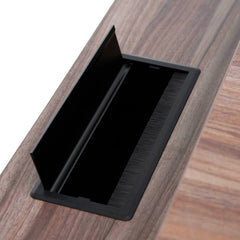 COT8350-SN 2.3m Right Return Office Desk - Walnut