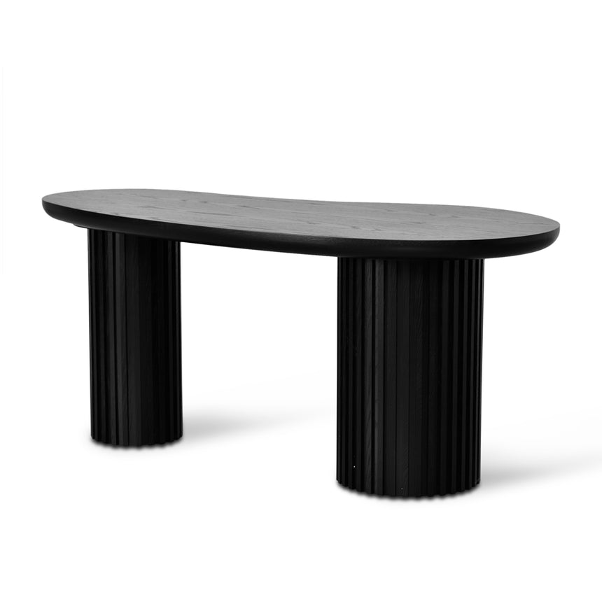 1.7m Office Desk | Black Oak | Myka Home - View 7