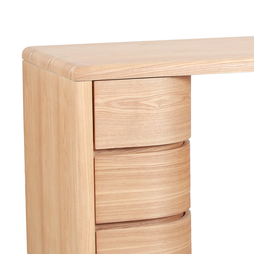 1.6m Office Desk | Natural | Myka Home - View 5