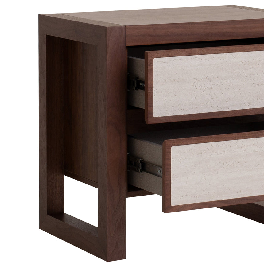 Bedside Table | Walnut | Myka Home - View 5