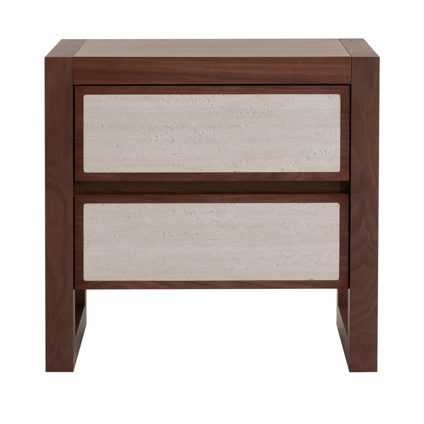 Bedside Table | Walnut | Myka Home - View 2