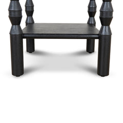 52cm Side Table | Full Black | Myka Home