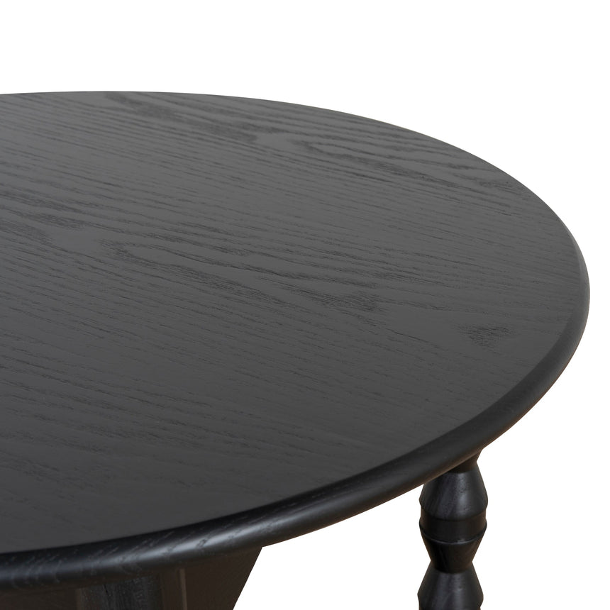 52cm Side Table | Full Black | Myka Home - View 4