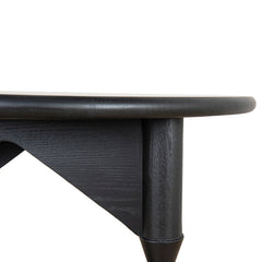 52cm Side Table | Full Black | Myka Home